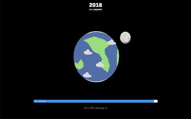 Epoch: Make Today Count New Tab  from Chrome web store to be run with OffiDocs Chromium online