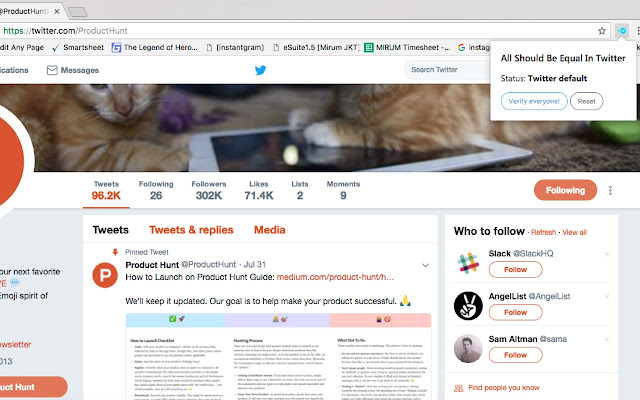 Equal Twitter  from Chrome web store to be run with OffiDocs Chromium online