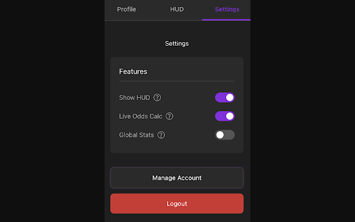 Equibrah PokerNow HUD, Calculator, and more!  from Chrome web store to be run with OffiDocs Chromium online