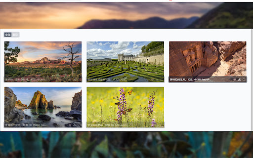 Erin 纯净的新标签页  from Chrome web store to be run with OffiDocs Chromium online