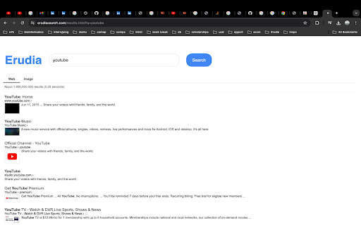 Erudia  from Chrome web store to be run with OffiDocs Chromium online