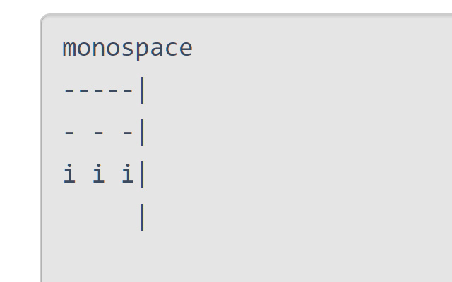 esa monospace editor  from Chrome web store to be run with OffiDocs Chromium online