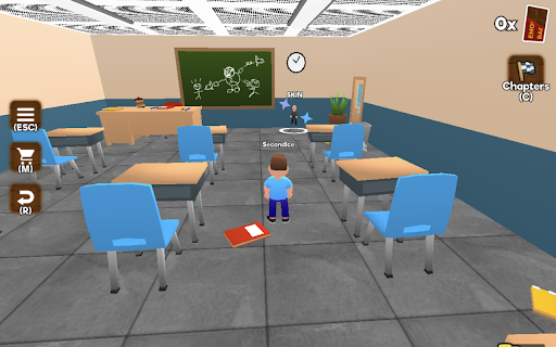 Escape the School Game  from Chrome web store to be run with OffiDocs Chromium online