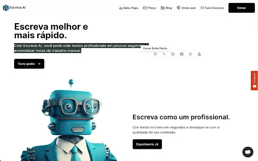 Escreva Aí  from Chrome web store to be run with OffiDocs Chromium online