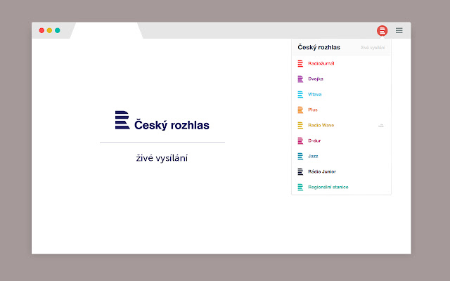Český rozhlas živé vysílání  from Chrome web store to be run with OffiDocs Chromium online