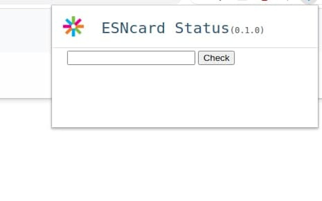 ESNcard  from Chrome web store to be run with OffiDocs Chromium online