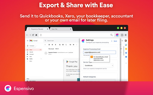 Espensivo Capture and Convert Receipts to Expenses in Seconds  from Chrome web store to be run with OffiDocs Chromium online