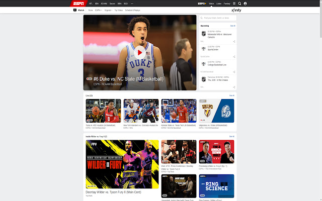 ESPN Flex Media  from Chrome web store to be run with OffiDocs Chromium online