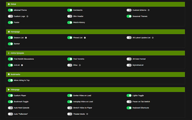 Essentials for KissAnime  from Chrome web store to be run with OffiDocs Chromium online