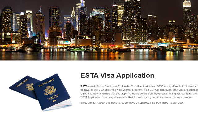 سيتم تشغيل تطبيق Esta Visa من متجر Chrome الإلكتروني مع OffiDocs Chromium عبر الإنترنت