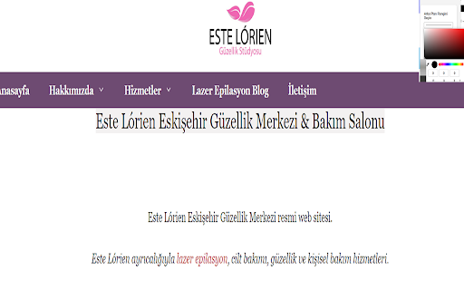 Este Lorien App  from Chrome web store to be run with OffiDocs Chromium online