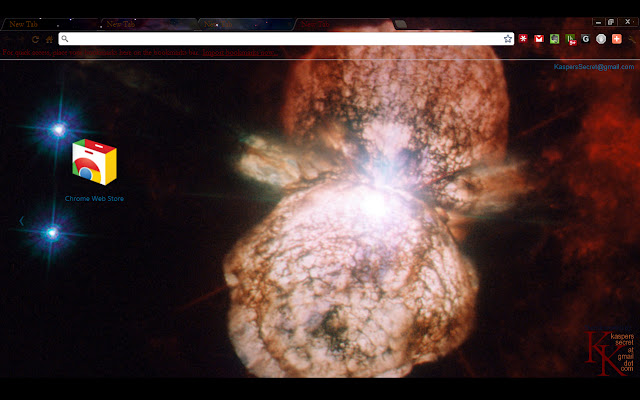 Eta Carinae Theme  from Chrome web store to be run with OffiDocs Chromium online
