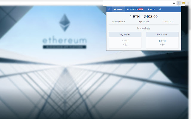 Ethereum AllInOne: ETH Ticker / Wallet viewer from Chrome web store to be run with OffiDocs Chromium online Ethereum AllInOne: ETH Ticker / Wallet viewer from Chrome web store to be run with OffiDocs Chromium online