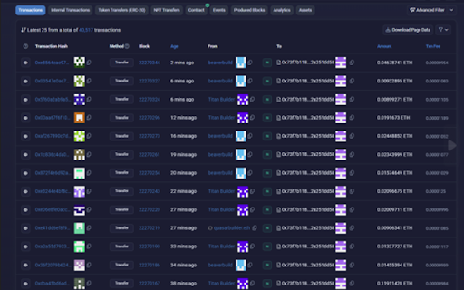 Etherscan ETH Address Icon  from Chrome web store to be run with OffiDocs Chromium online