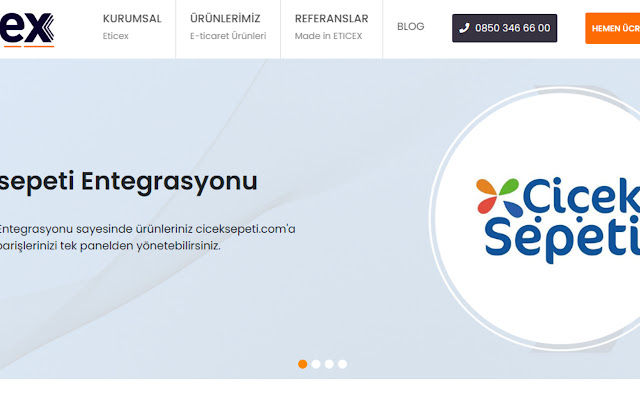 E ticaret sitesi yazılımı  from Chrome web store to be run with OffiDocs Chromium online