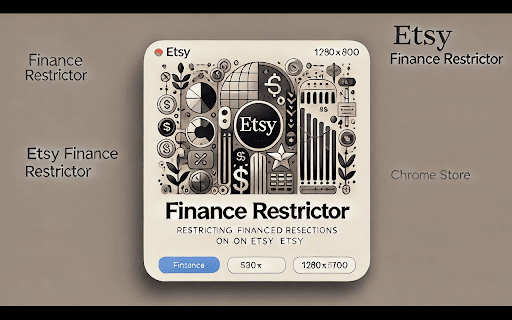 Etsy Finance Restrictor  from Chrome web store to be run with OffiDocs Chromium online