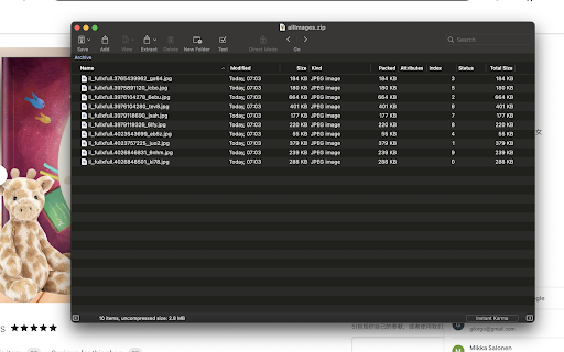 Etsy Image Downloader  from Chrome web store to be run with OffiDocs Chromium online
