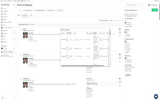 Etsy Order Extractor from Chrome web store to be run with OffiDocs Chromium online Etsy Order Extractor from Chrome web store to be run with OffiDocs Chromium online