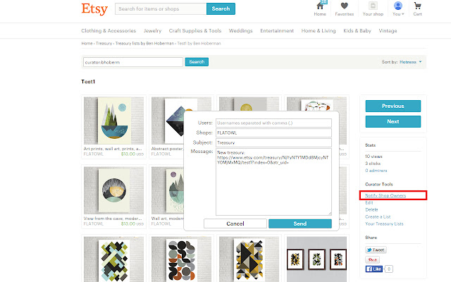 Etsy Shop Tools  from Chrome web store to be run with OffiDocs Chromium online