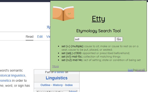 Etty  from Chrome web store to be run with OffiDocs Chromium online