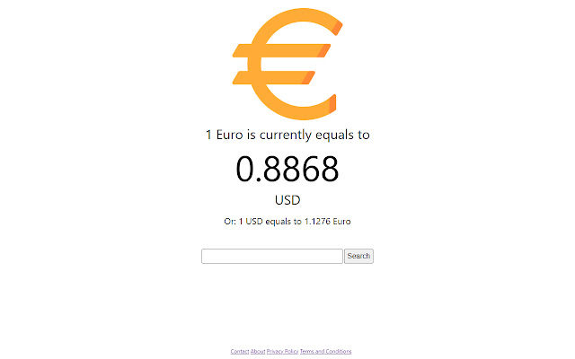 Euro USD Live  from Chrome web store to be run with OffiDocs Chromium online