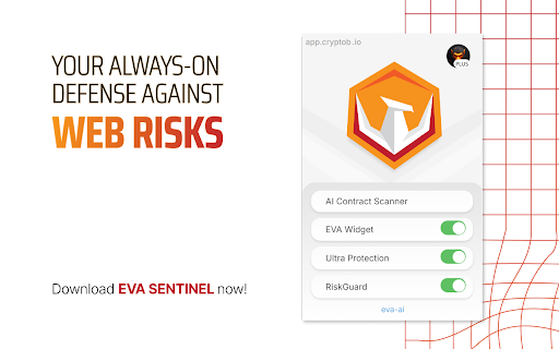 EVA Sentinel  from Chrome web store to be run with OffiDocs Chromium online
