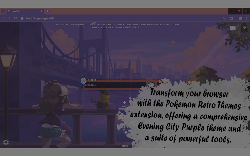 Evening City Purple  from Chrome web store to be run with OffiDocs Chromium online