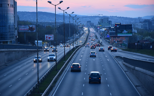 Evening Commute on the Highway  from Chrome web store to be run with OffiDocs Chromium online