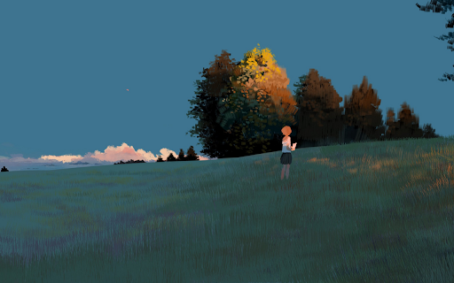 Evening in the Field  from Chrome web store to be run with OffiDocs Chromium online
