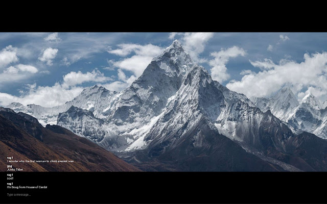Everest Minimal Theme for Teleparty  from Chrome web store to be run with OffiDocs Chromium online