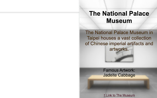 Everyday Museum  from Chrome web store to be run with OffiDocs Chromium online