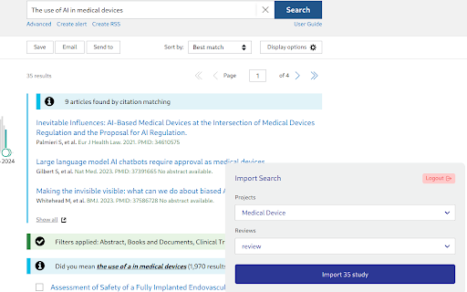 Evidence Extension  from Chrome web store to be run with OffiDocs Chromium online
