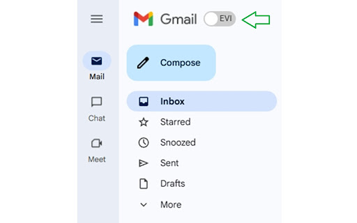 Evi for Gmail Use AI to understand your emails without reading  from Chrome web store to be run with OffiDocs Chromium online
