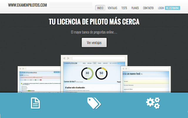 ExamenPilotoS.com  from Chrome web store to be run with OffiDocs Chromium online