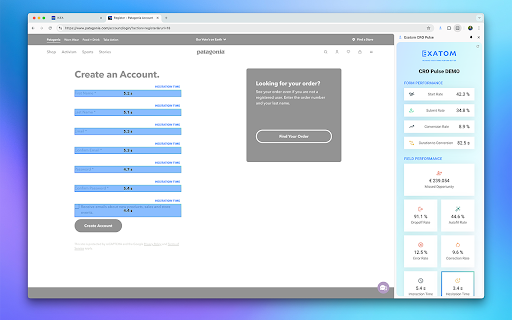 Exatom CRO Pulse  from Chrome web store to be run with OffiDocs Chromium online