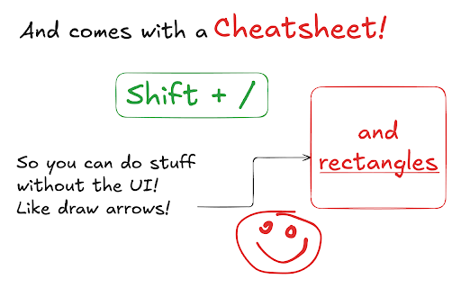 Excalidraw Super Zen  from Chrome web store to be run with OffiDocs Chromium online
