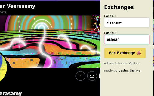Exchanges  from Chrome web store to be run with OffiDocs Chromium online