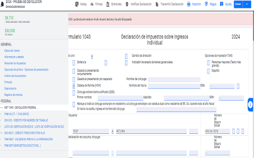 Executive Tax Software Translator  from Chrome web store to be run with OffiDocs Chromium online