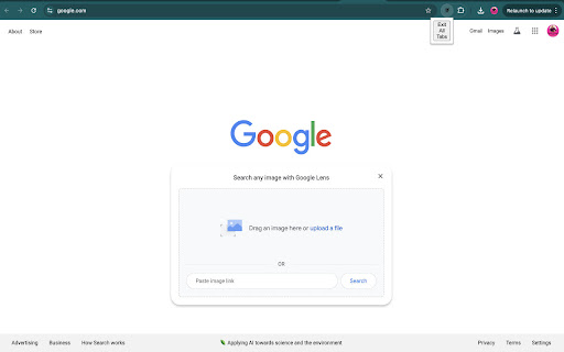 Exit Quickly  from Chrome web store to be run with OffiDocs Chromium online