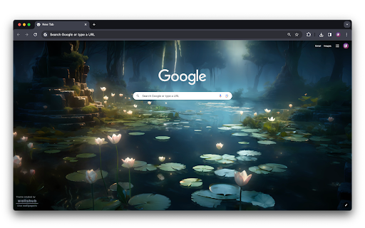 Exploring the Magic of Lotus Garden  from Chrome web store to be run with OffiDocs Chromium online