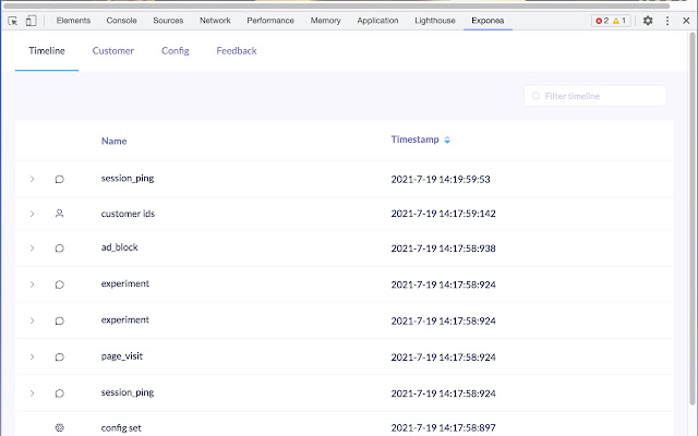 Exponea Console  from Chrome web store to be run with OffiDocs Chromium online