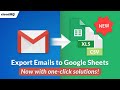 Export Emails to Google Sheets by cloudHQ  from Chrome web store to be run with OffiDocs Chromium online