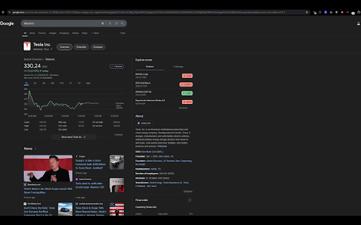 Extension Bar Stock Price Ticker  from Chrome web store to be run with OffiDocs Chromium online