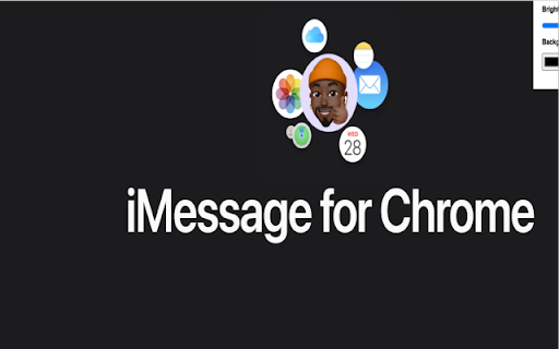 Extension iMessage for Chrome  from Chrome web store to be run with OffiDocs Chromium online