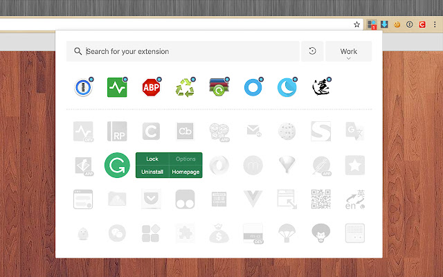 Extension Manager  from Chrome web store to be run with OffiDocs Chromium online