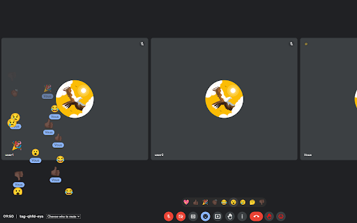 Extension Mute G**gle Me*t  from Chrome web store to be run with OffiDocs Chromium online