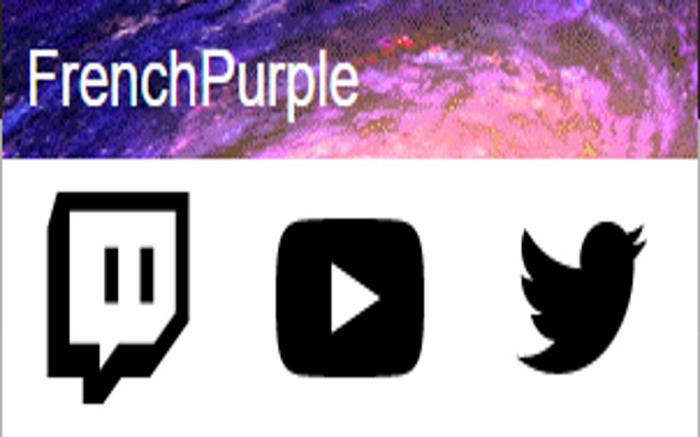 Extension Twitch de FrenchPurple  from Chrome web store to be run with OffiDocs Chromium online