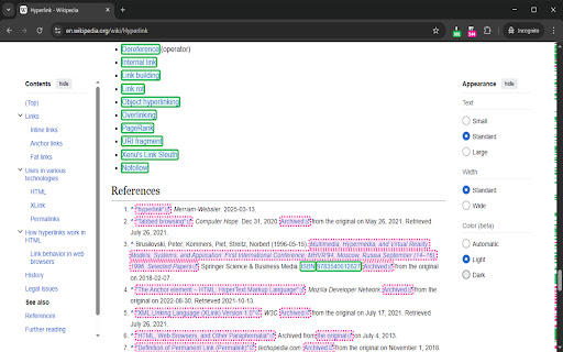 External Links Spotter DoFollow, NoFollow, Sponsored  from Chrome web store to be run with OffiDocs Chromium online