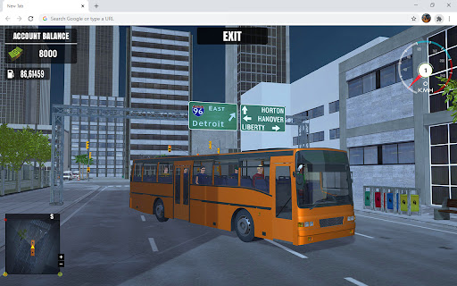 Extreme Bus Driver Car Game  from Chrome web store to be run with OffiDocs Chromium online