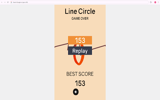Extreme Line Circle Game  from Chrome web store to be run with OffiDocs Chromium online